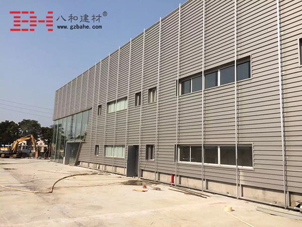 【奧迪汽車4S店】中山小欖項目鋁單板裝飾中-八和建材