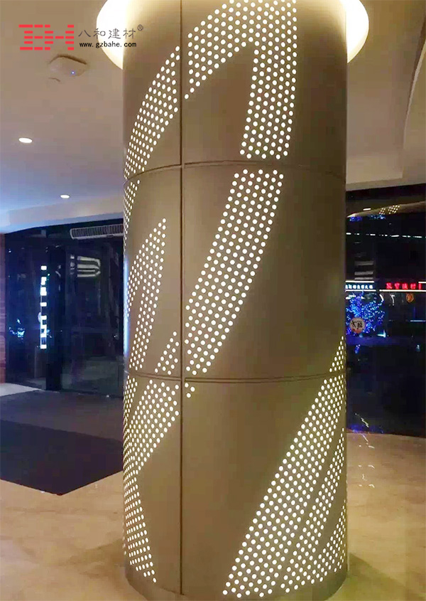 這樣的包柱鋁單板你喜歡嗎？